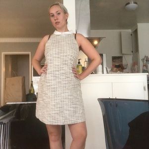 Zara Trafaluc Tweed Shift Dress
